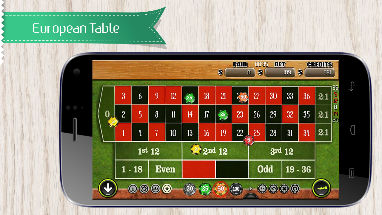 Roulette screenshot