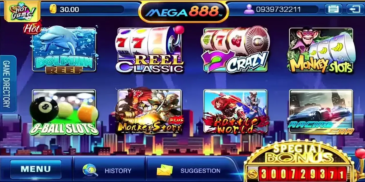 Mega888 screenshot