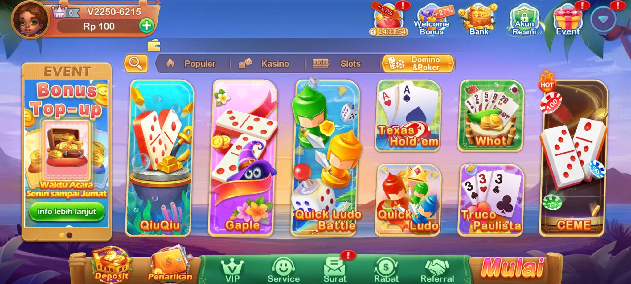 BiWin screenshot