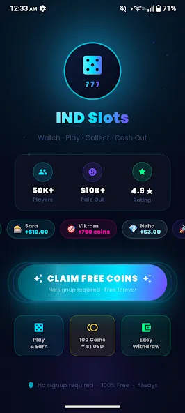 IND Slots screenshot