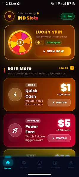 IND Slots screenshot
