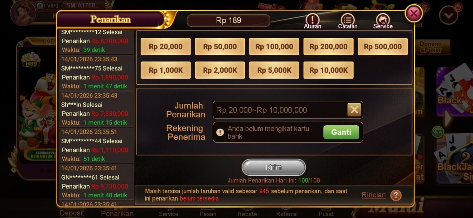 H89 screenshot