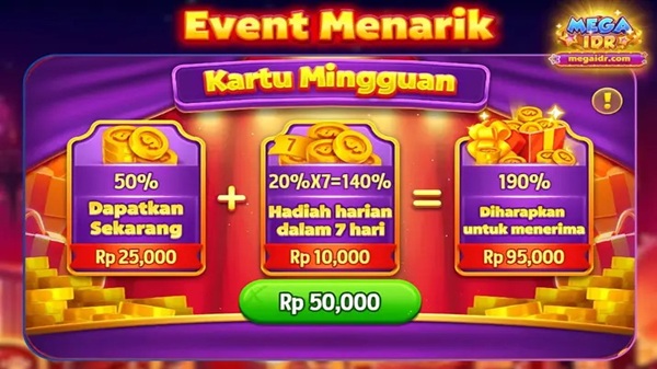 Mega IDR screenshot