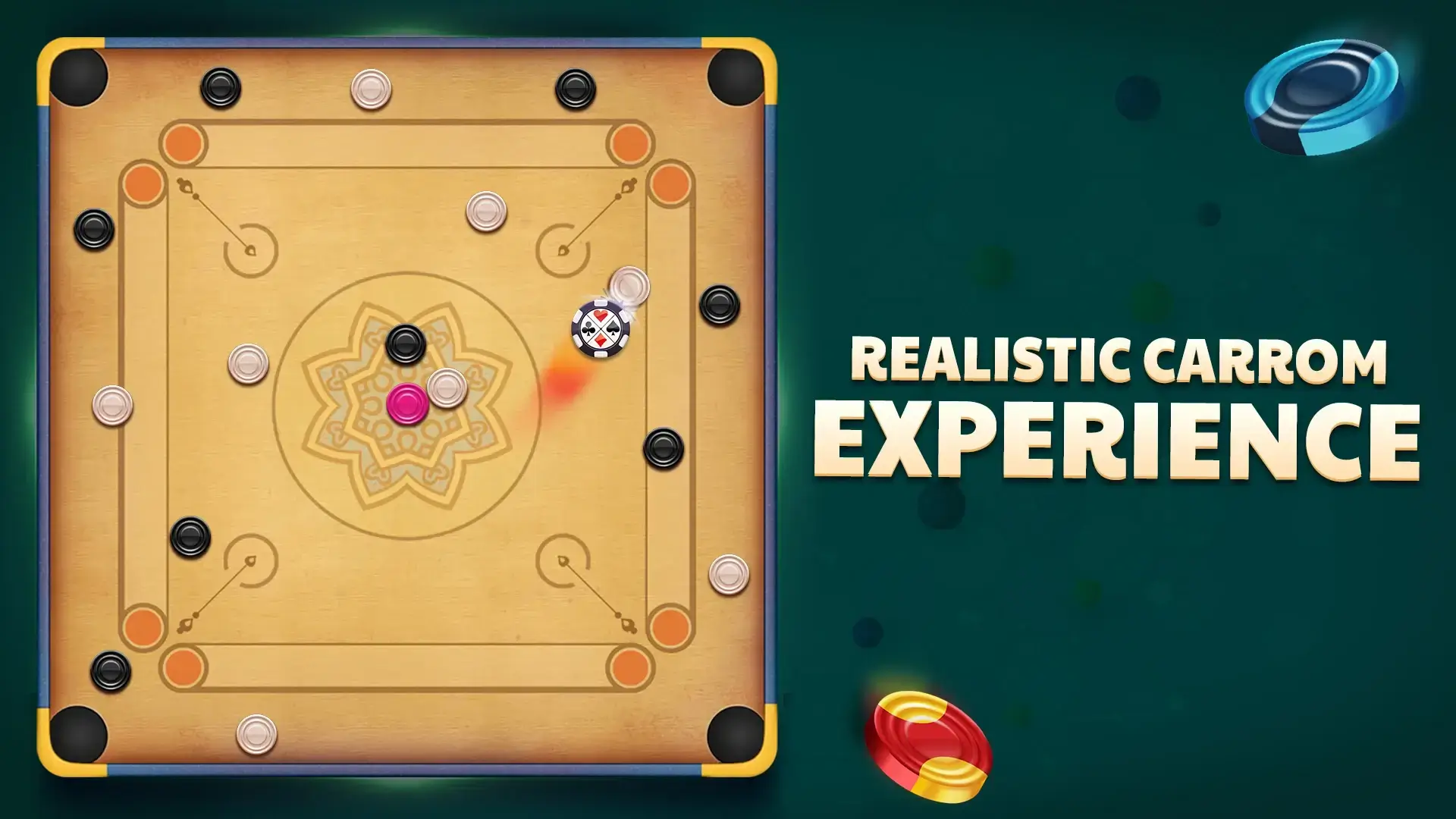 Carrom King screenshot