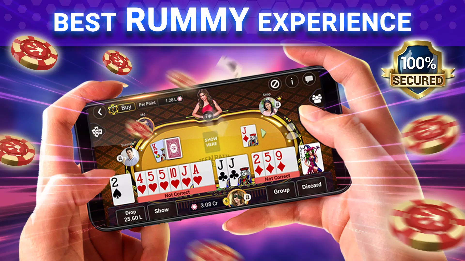 Rummy GOLD: Fast Gin Rummy screenshot