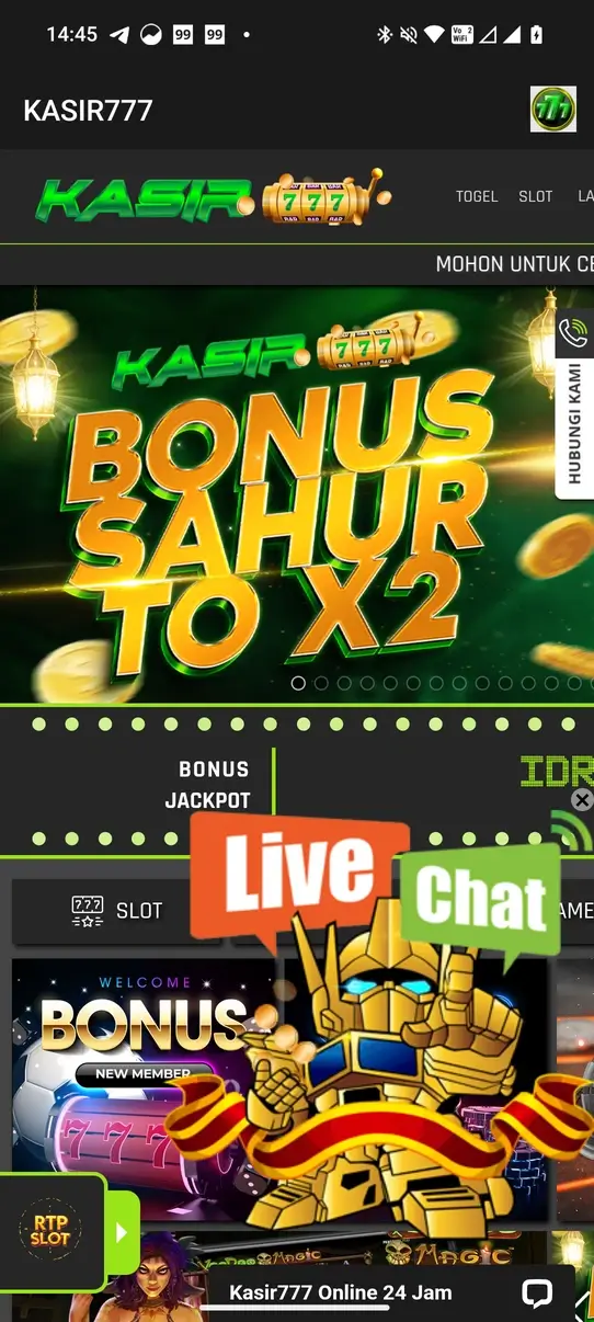 KASIR777 screenshot