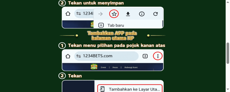 1234BETS screenshot