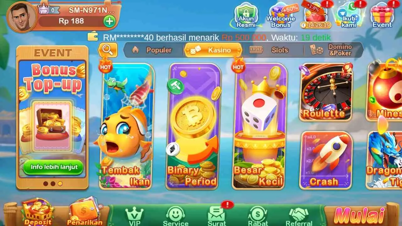 AAKASINO screenshot