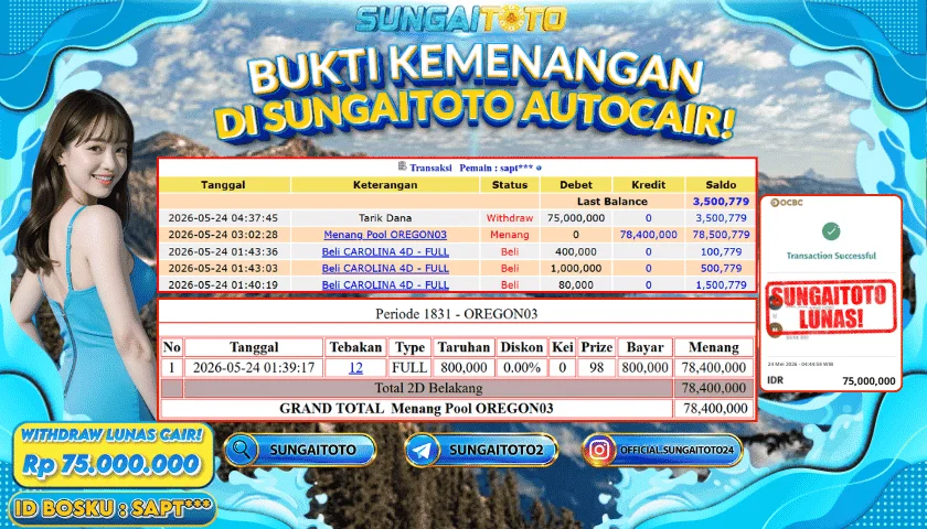 SUNGAITOTO screenshot