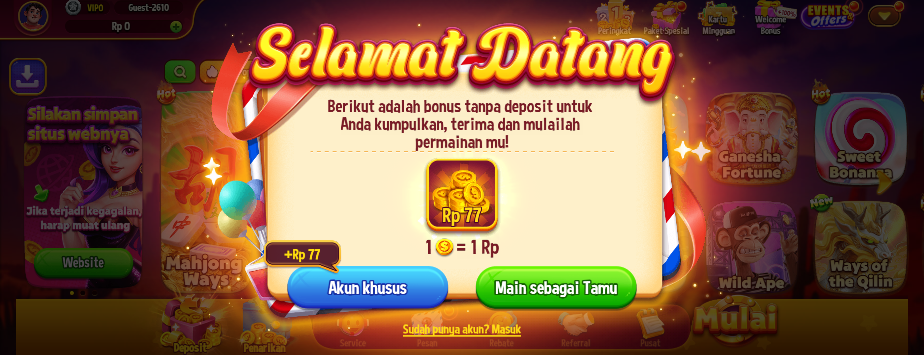GACOR78 screenshot