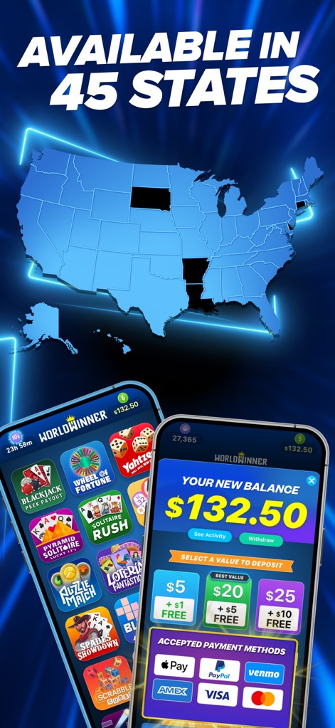 WorldWinner screenshot