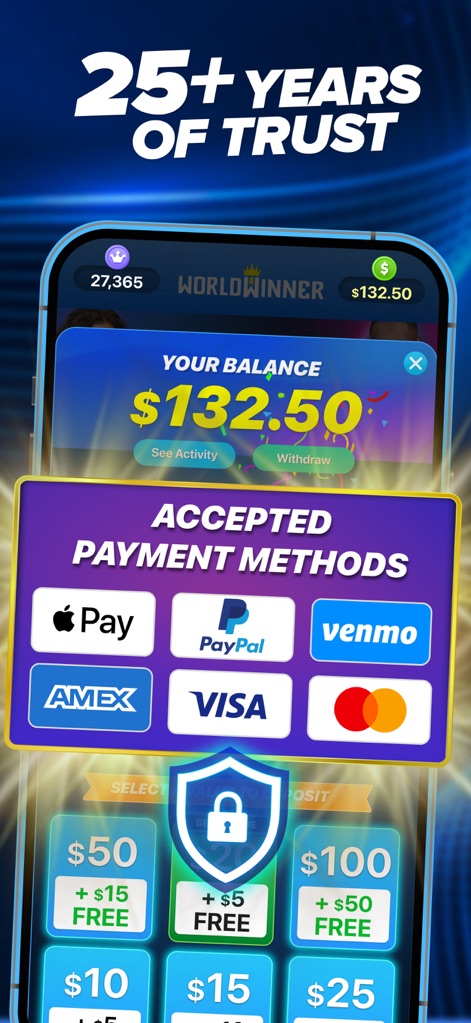 WorldWinner screenshot