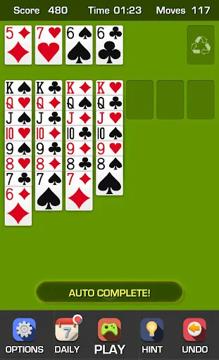 Free Solitaire Game 247 screenshot