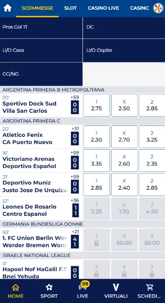 GoldBet screenshot
