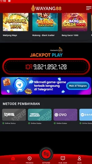 Wayang88 screenshot