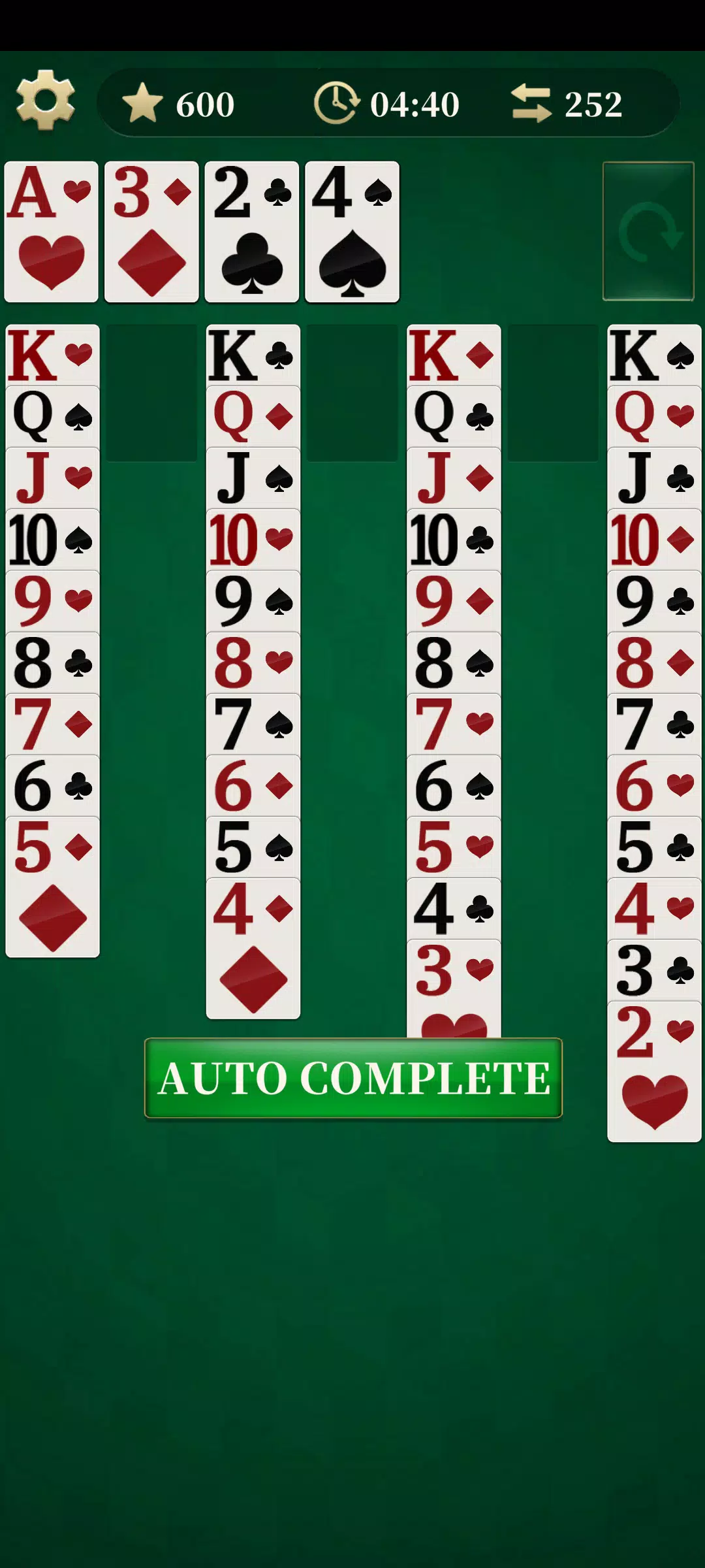Solitaire Classic Klondike screenshot
