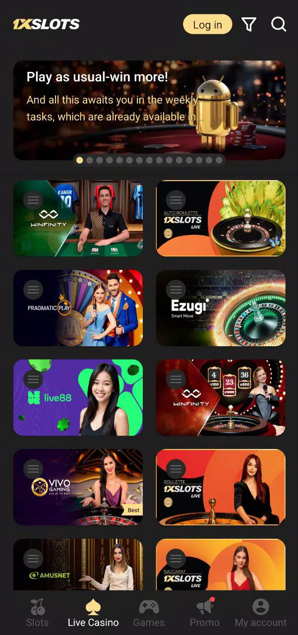 1xSlots screenshot