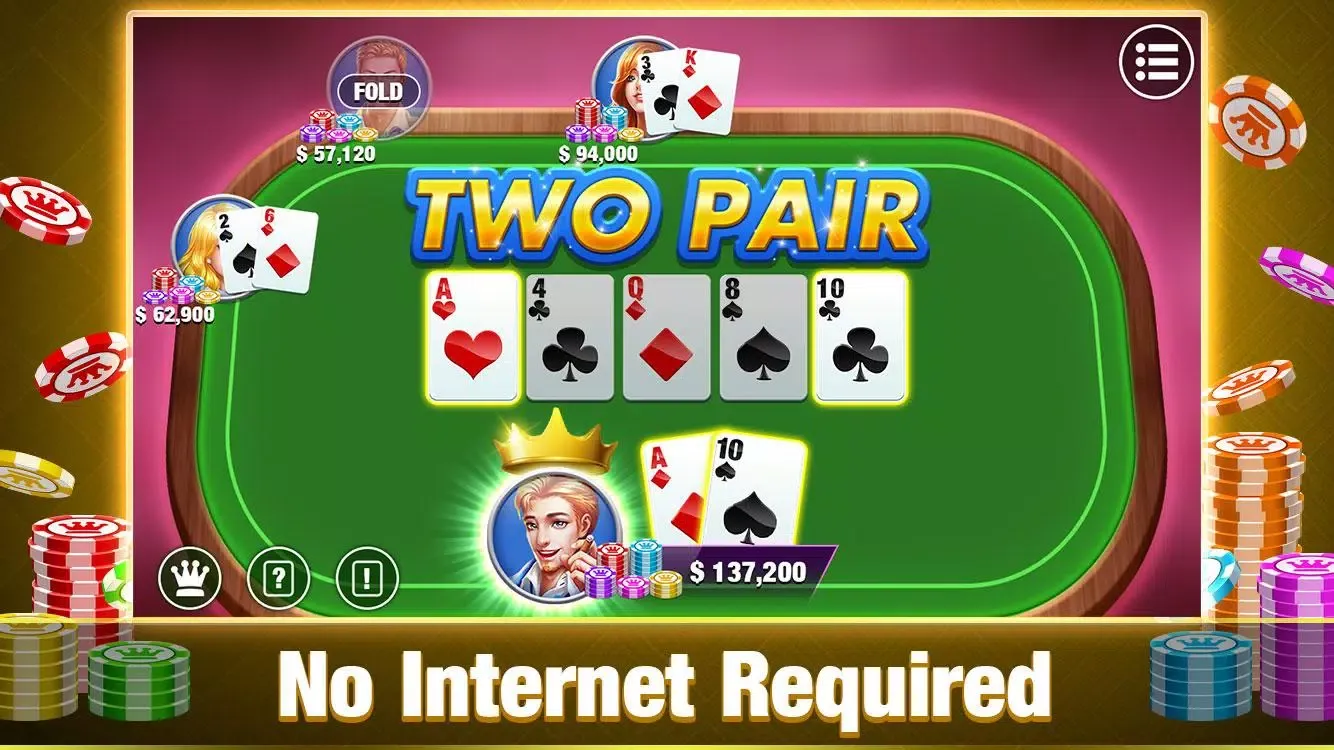 TEXAS HOLDEM POKER OFFLINE screenshot