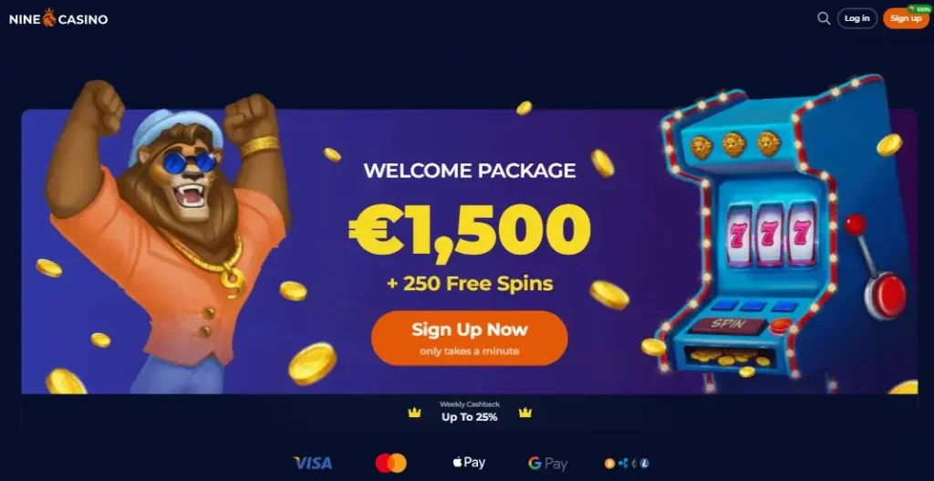Nine Casino screenshot