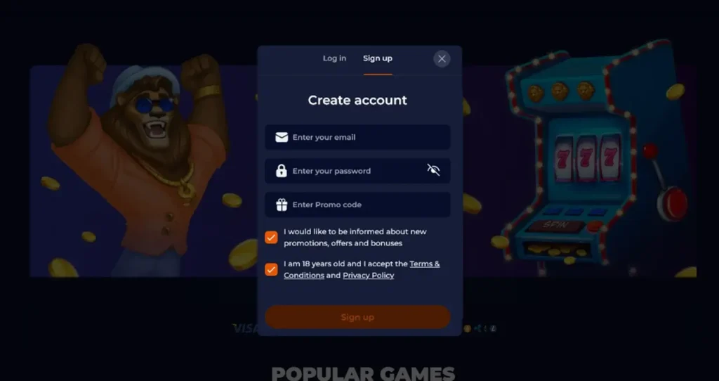 Nine Casino screenshot