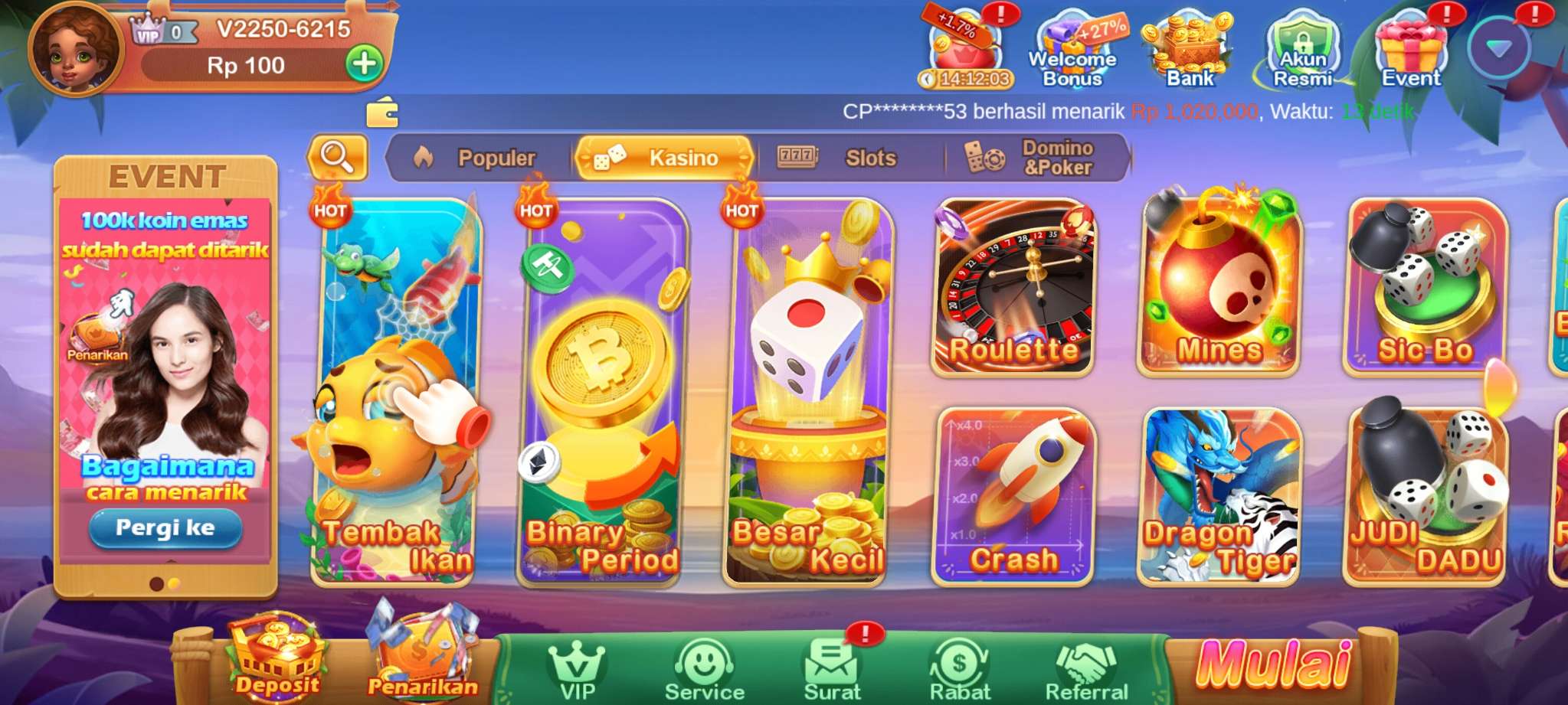 BiWin screenshot