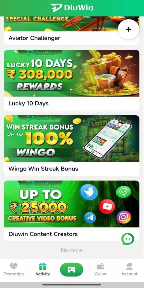 Diuwin screenshot
