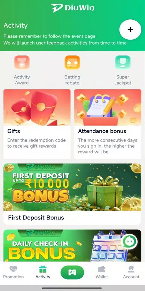 Diuwin screenshot