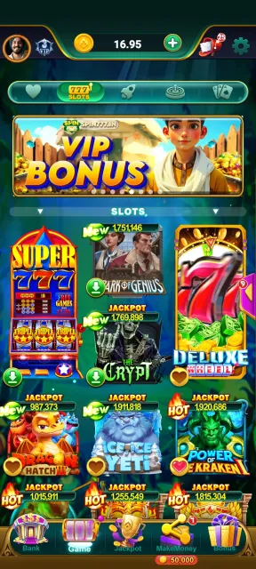 SPIN 777 screenshot