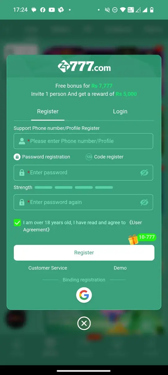 ZT777 screenshot