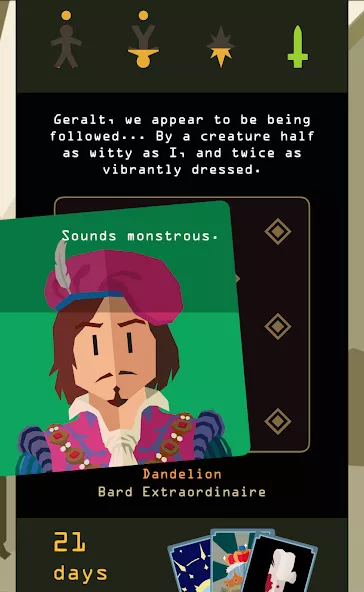 Reigns: The Witcher screenshot