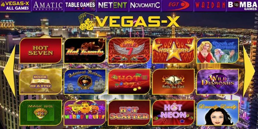 VEGAS-X.ORG screenshot