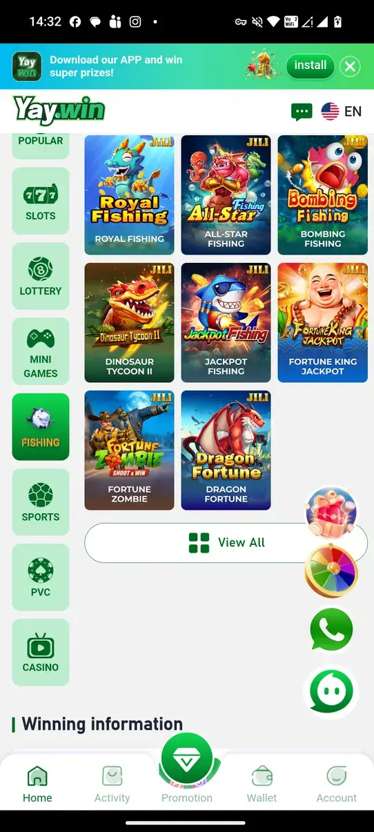YayWin screenshot