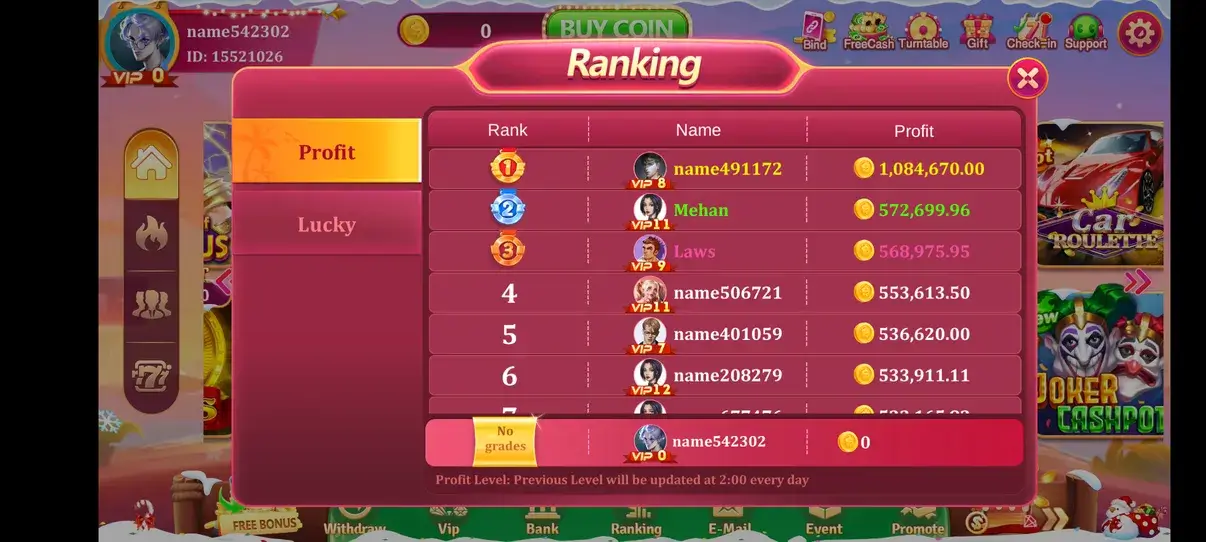 Lucky 101 screenshot