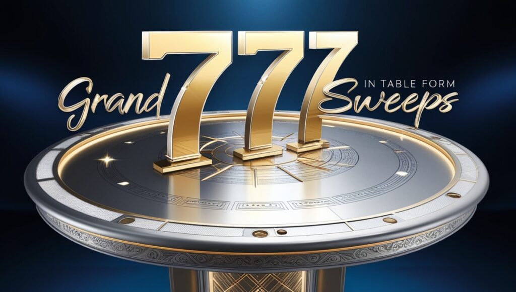 Grand Sweeps 777 screenshot