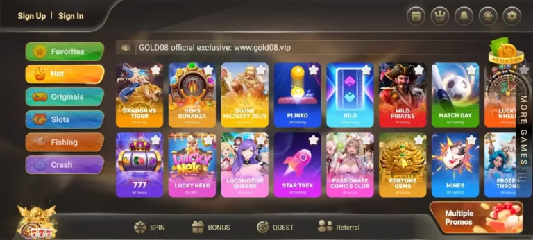 Gold08 screenshot