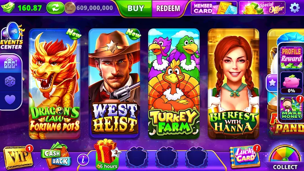 lucky casino recension screenshot