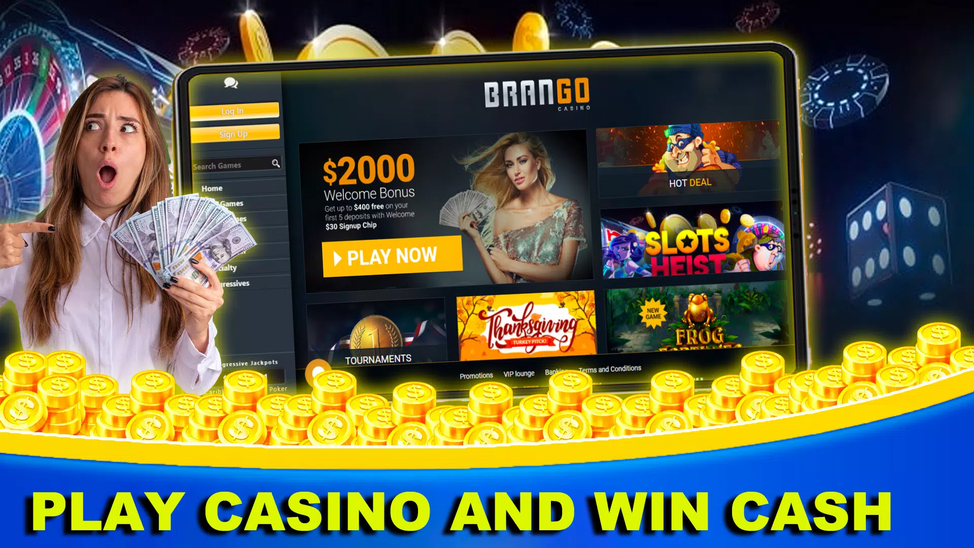 Brango Casino screenshot