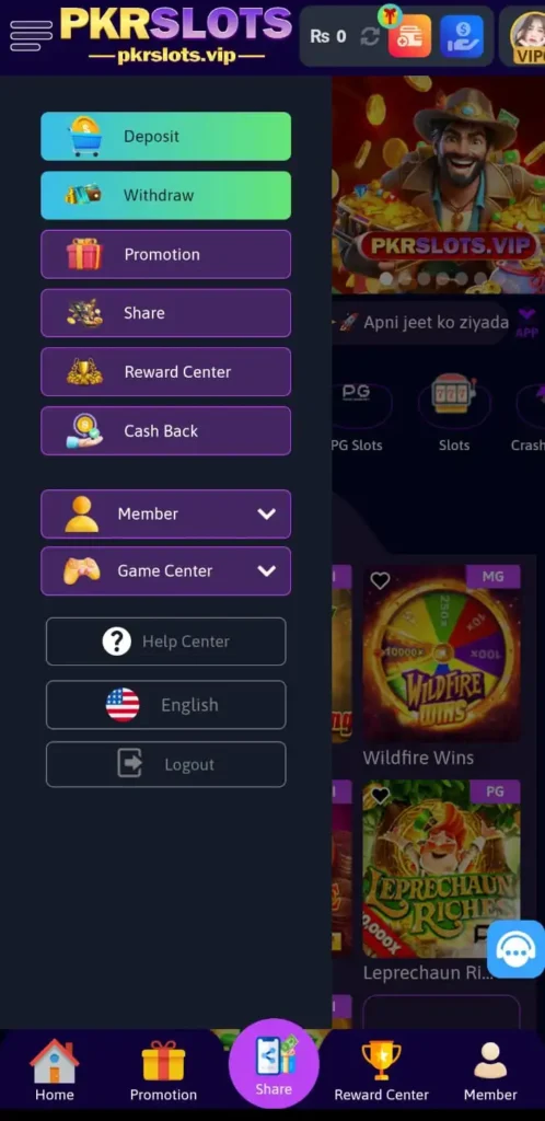 PKR Slots screenshot