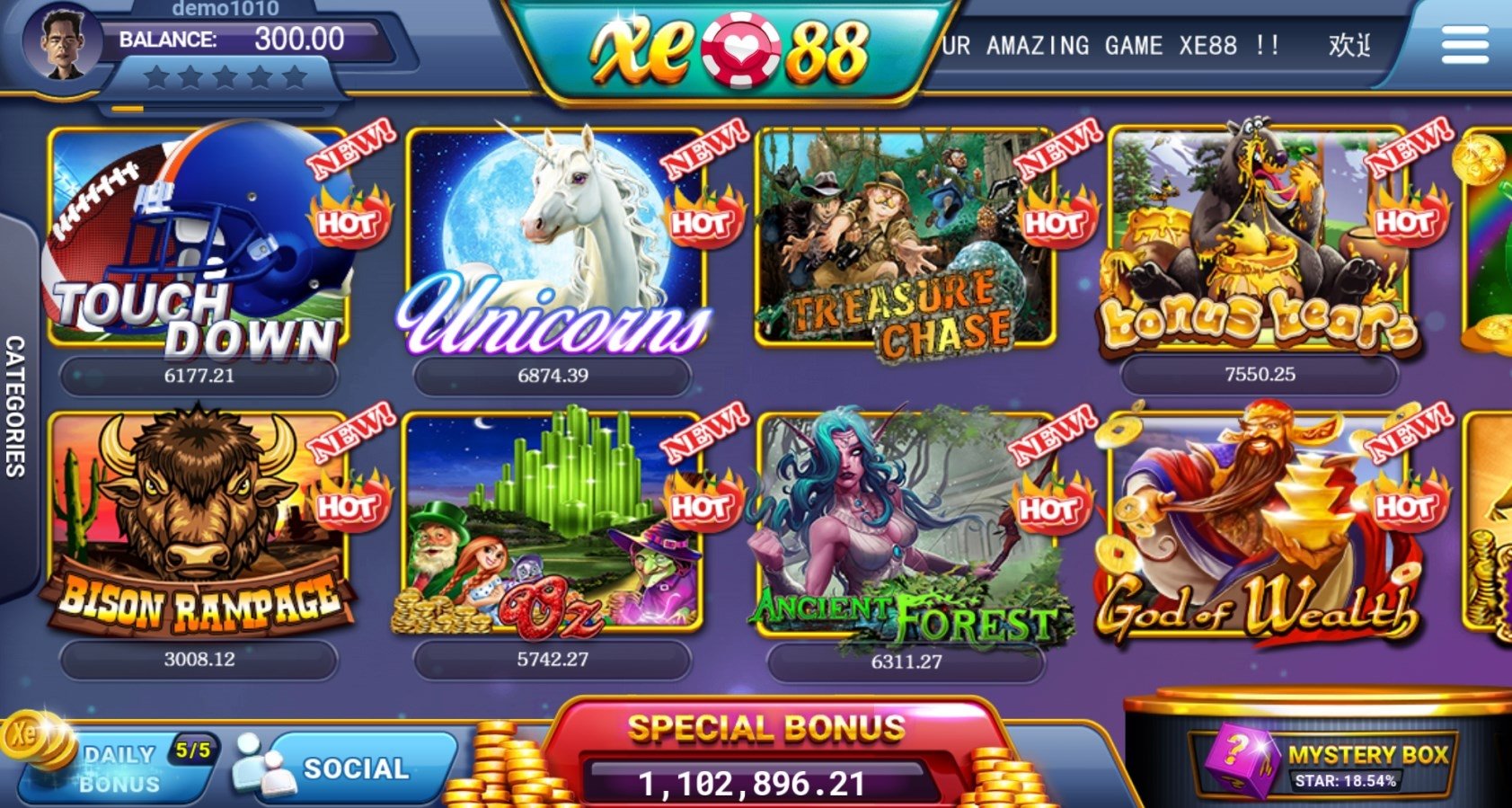 XE88 screenshot