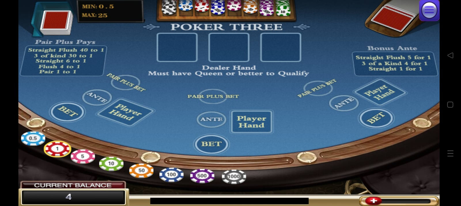 Blue Dragon 777 screenshot