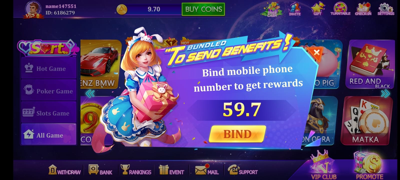 Lucky 97 screenshot