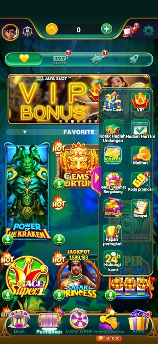 JayaBet screenshot