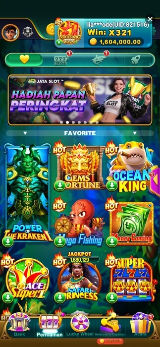 JayaBet screenshot