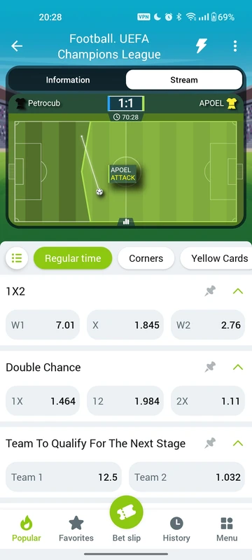 WinWinBet screenshot
