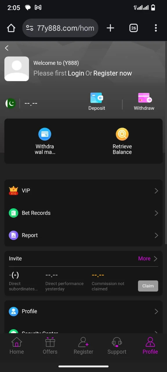 Y888 screenshot