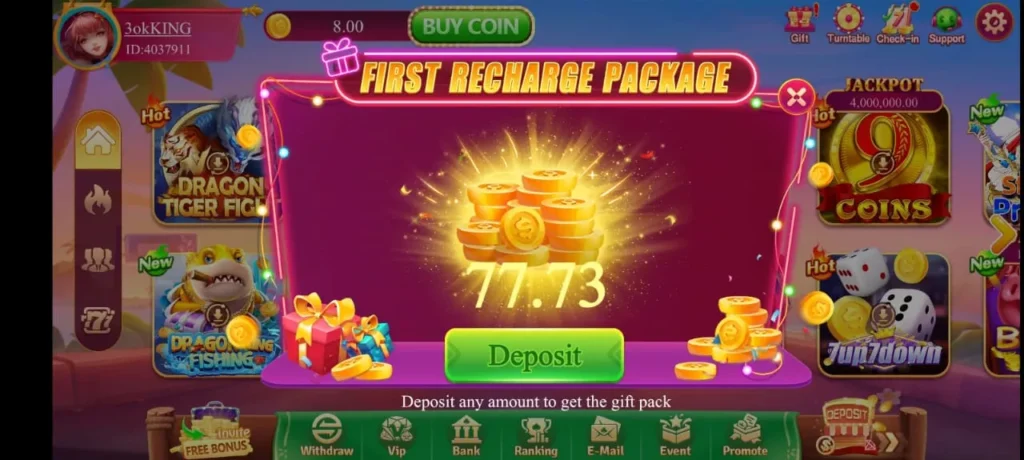 Lucky 33 screenshot