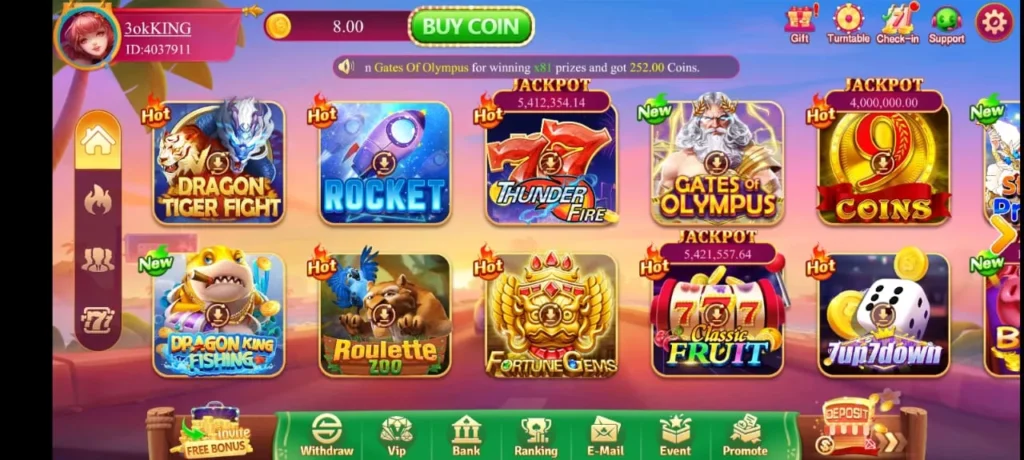 Lucky 33 screenshot
