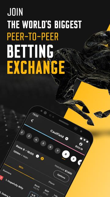 Betfair screenshot
