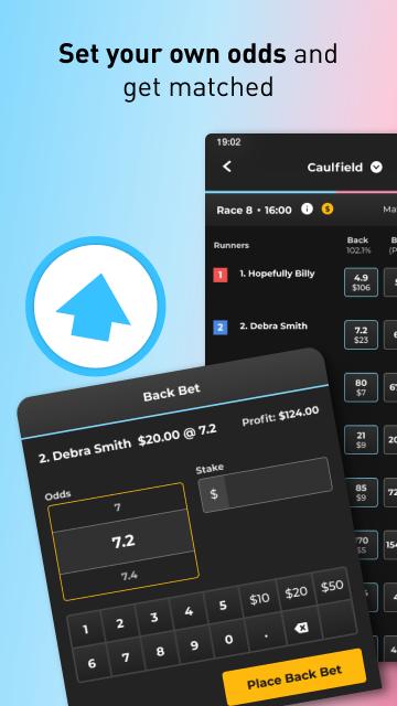 Betfair screenshot