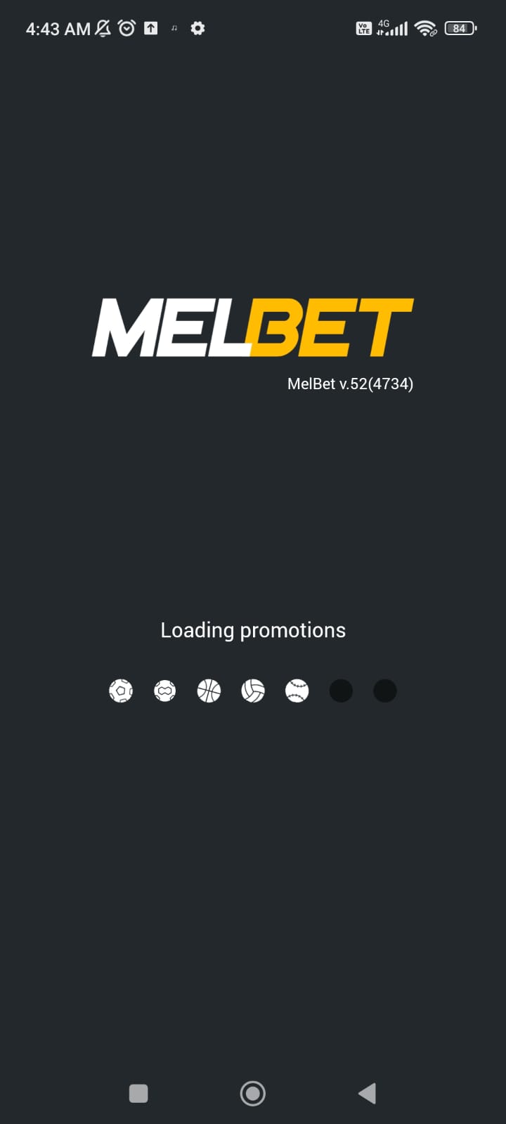 Melbet screenshot